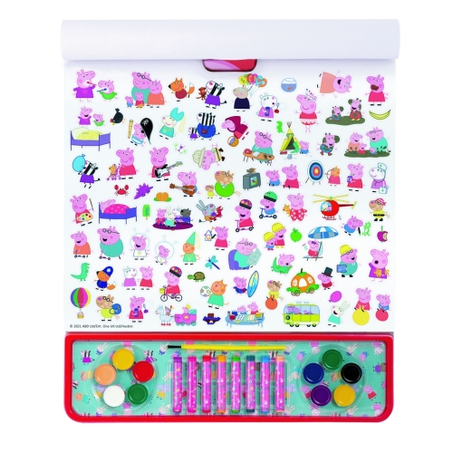 AS Gigablock zestaw artystyczny 4w1 Peppa 7355